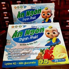 Siro Ăn Ngon Thịnh Phát - Giải Pháp Cho Bé Biếng Ăn, Hỗ Trợ Ăn Uống - Thực Phẩm Chức Năng Dành Cho Trẻ Từ 1-9 Tuổi