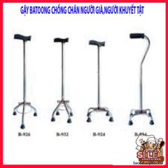 Gậy Chống 3-4 Chân Cho Người Già - Giải Pháp Di Chuyển An Toàn và Tiện Lợi - Sản Phẩm Nhập Khẩu Chất Lượng cao