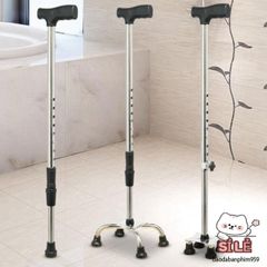 Gậy Chống 3-4 Chân Cho Người Già - Giải Pháp Di Chuyển An Toàn và Tiện Lợi - Sản Phẩm Nhập Khẩu Chất Lượng cao