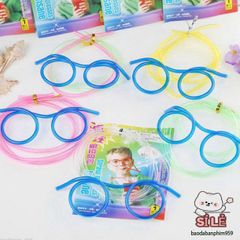 Ống Hút Kính Mắt Tái Sử Dụng Cho Trẻ Em - An Toàn, Thân Thiện Với Môi Trường, Món Quà Sinh Nhật Độc Đáo