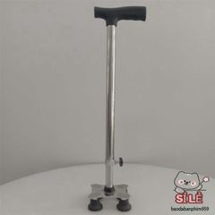 Gậy Chống Gấp Gọn Fuzy Có Đèn Pin và Đế Chống Trượt - Giải Pháp An Toàn Cho Người Cao Tuổi, Hỗ Trợ Đi Lại Tự Tin