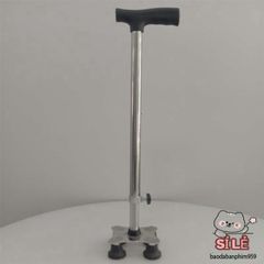 Gậy Chống Gấp Gọn Fuzy Có Đèn Pin và Đế Chống Trượt - Giải Pháp An Toàn Cho Người Cao Tuổi, Hỗ Trợ Đi Lại Tự Tin