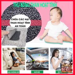 Thú Bông Khử Mùi Ô Tô Hình Chó Mèo Sói Gấu 99% Giống Thật - Lõi Than Hoạt Tính Lọc Khí, Phụ Kiện Cao Cấp Trang Trí Xe