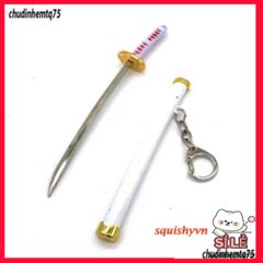 Móc Khóa Zoro Katana One Piece 16cm Bằng Kim Loại Không Gỉ - Quà Tặng Độc Đáo Cho Fan Anime Nhật Bản