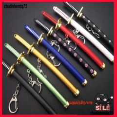 Móc Khóa Zoro Katana One Piece 16cm Bằng Kim Loại Không Gỉ - Quà Tặng Độc Đáo Cho Fan Anime Nhật Bản
