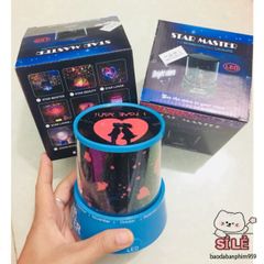 Đèn Chiếu Hình Sao LED Ấm Áp - Trang Trí Phòng Ngủ Lãng Mạn, Khám Phá Vũ Trụ Tại Nhà, Đồ Trang Trí Yên Bình