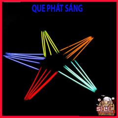 Hộp 100 Que Phát Sáng Đa Màu Kèm 100 Đầu Nối Tạo Vòng Đeo Tay Dạ Quang - Đồ Chơi Tiệc Tùng Vui Nhộn, An Toàn và Dễ Sử Dụng