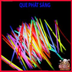 Bộ 100 Que Phát Sáng Đa Màu và 100 Đầu Nối Tạo Vòng Đeo Tay Dạ Quang - Hoàn Hảo Cho Tiệc Và Sự Kiện Ban Đêm