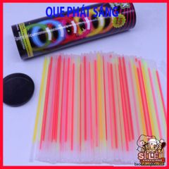 Bộ 100 Que Phát Sáng Đa Màu và 100 Đầu Nối Tạo Vòng Đeo Tay Dạ Quang - Hoàn Hảo Cho Tiệc Và Sự Kiện Ban Đêm