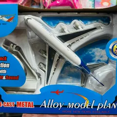 Đồ Chơi Mô Hình Máy Bay Hợp Kim 1828-101 – Chạy Bằng Đà, Có Đèn LED và Âm Thanh, Đồ Chơi Giáo Dục Cho Trẻ Em