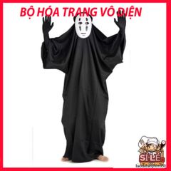 Bộ Trang Phục Cosplay Ma Vô Diện Spirited Away - Hóa Trang Cho Trẻ Em & Người Lớn - Độc Đáo & Thoải Mái