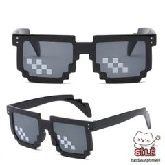 Kính Mát Thug Life Unisex - Phụ Kiện Thời Trang Cá Tính, Độc Đáo Dành Cho Tiệc Tùng và Sự Kiện, Chất Liệu Bền Bỉ, Thoải Mái
