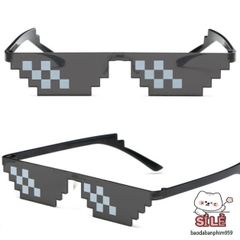 Kính Mát Thug Life Unisex - Phụ Kiện Thời Trang Cá Tính, Độc Đáo Dành Cho Tiệc Tùng và Sự Kiện, Chất Liệu Bền Bỉ, Thoải Mái