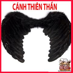 Cánh Cụp Cosplay Lễ Hội Thiên Thần - Cánh Lông Vũ Trắng/Đen/Hồng cho Halloween - Trang Phục Hóa Trang Độc Đáo