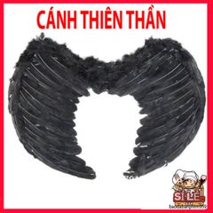 Cánh Cụp Cosplay Lễ Hội Thiên Thần - Cánh Lông Vũ Trắng/Đen/Hồng cho Halloween - Trang Phục Hóa Trang Độc Đáo