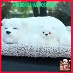 Gấu Bông Cute Có Than Hoạt Tính Khử Mùi - Gối Trang Trí Xe Hơi 20-28cm, Giúp Không Gian Dễ Chịu và An Toàn cho Gia Đình