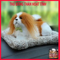 Gấu Bông Cún Vàng Đôi Tai Dài – Khử Mùi & Lọc Khí Bằng Than Hoạt Tính Cho Xe Hơi & Thú Cưng, Dễ Thương & Tiện Ích
