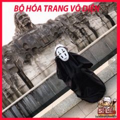 Bộ Trang Phục Cosplay Vô Diện Spirited Away Cao Cấp - Hoá Trang Halloween Độc Đáo, Đủ Kích Cỡ S, M, L