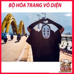Bộ Trang Phục Cosplay Vô Diện Spirited Away Cao Cấp - Hoá Trang Halloween Độc Đáo, Đủ Kích Cỡ S, M, L