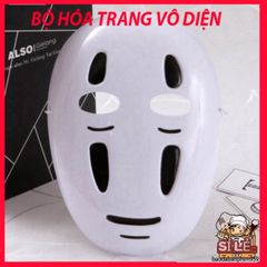 Bộ hóa trang Halloween Vô Diện đa kích thước - Áo choàng, găng tay và mặt nạ Spirited Away dành cho trẻ em và người lớn