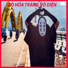 Bộ Trang Phục Cosplay Vô Diện Spirited Away - Chất Liệu Cao Cấp Dành Cho Halloween và Các Bữa Tiệc Hóa Trang