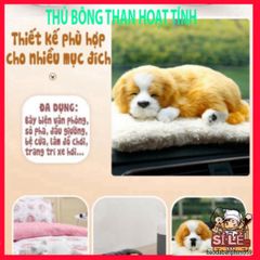 Gấu Bông Khử Mùi Than Hoạt Tính - Phụ Kiện Trang Trí Xe Hơi Dễ Thương, Thoáng Mát, Kích Thước Nhỏ Gọn 18x14cm