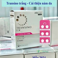 Viên Uống Giảm Nám Tàn Nhang Transino EX Whitening Nhật Bản - Giúp Da Sáng Mịn & Mờ Tàn Nhang - 240 Viên Chăm Sóc Da