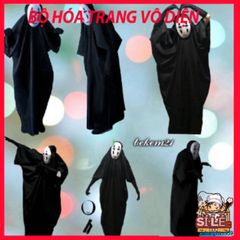 Bộ Trang Phục Vô Diện Cosplay Nhật Bản - Áo, Quần, Găng Tay và Mặt Nạ Cho Trẻ em và Người Lớn - Hóa Trang Thú Vị