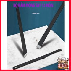 Bộ cắt móng tay 12 món cao cấp, dụng cụ làm đẹp chất liệu thép bền, sang trọng trong hộp da - Chăm sóc móng hoàn hảo tại nhà