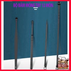 Bộ cắt móng tay 12 món cao cấp, dụng cụ làm đẹp chất liệu thép bền, sang trọng trong hộp da - Chăm sóc móng hoàn hảo tại nhà