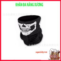 Khăn Phượt Đa Năng Trùm Đầu Bịt Mặt Chống Nắng Chống Bụi Hoa Văn Xương Cho Người Thích Mạo Hiểm và Hoạt Động Ngoài Trời
