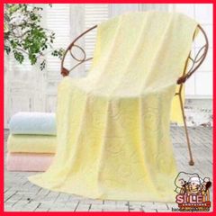 Khăn Tắm Cao Cấp Nhật Bản - Cotton Siêu Mềm 70x140cm, Họa Tiết Hoa Tươi Tắn - Freeship Toàn Quốc, Thoải Mái Sau Tắm