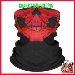 Khẩu Trang Che Mặt 3D Hình Đầu Lâu Punisher - Khăn Đa Năng Cá Tính Cho Thể Thao Ngoài Trời, Chống Nắng và Lạnh