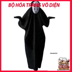 Bộ Trang Phục Cosplay Vô Diện Kaonashi - Hóa Trang Hayao Miyazaki Spirited Away Cho Trẻ Em & Người Lớn, Đồ Chơi Hóa Trang Anime