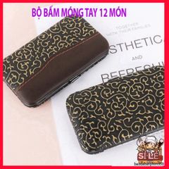 Bộ Bấm Móng Tay 12 Món Aulyshop - Dụng Cụ Chăm Sóc Móng Hoàn Hảo, Bao Gồm Kéo Cắt Lông Mũi, Kìm Cắt Da, Máy Nặn Mụn
