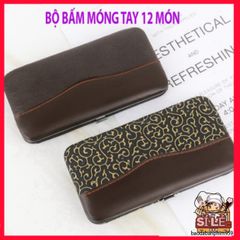 Bộ Dụng Cụ Làm Móng Tay Móng Chân 12 Món Thép Không Gỉ Sandrine BMT2 - Chăm Sóc Cá Nhân Cao Cấp Tại Nhà