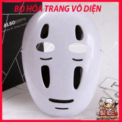 Bộ Đồ Cosplay Vô Diện Halloween - Áo Choàng, Mặt Nạ và Găng Tay Đen Độc Đáo Từ Spirited Away cho Tín Đồ Nghệ Thuật