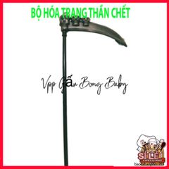 Bộ Trang Phục Thần Chết Halloween - Áo Choàng, Mặt Nạ & Lưỡi Hái Đầy Ma Quái - Phù Hợp Cho Tiệc Tùng, Đồ Hóa Trang Cho Bé & Người Lớn