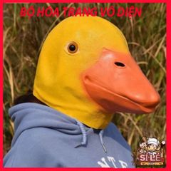 Mặt Nạ Con Vịt Vàng DUCK - Phụ Kiện Hóa Trang Độc Đáo Cho Halloween, Trung Thu, Tiệc Tùng, Video TikTok, Tiệc Hóa Trang