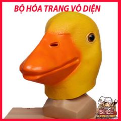 Mặt Nạ Con Vịt Vàng DUCK - Phụ Kiện Hóa Trang Độc Đáo Cho Halloween, Trung Thu, Tiệc Tùng, Video TikTok, Tiệc Hóa Trang