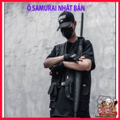 Ô Dù Katana Samurai Đen - Kiểu Dáng Thời Trang Chống Nắng Mưa Hiệu Quả Cho Tín Đồ Kiếm Hiệp