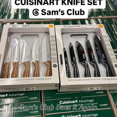 Bộ dao Cuisinart Advantage 11 món cao cấp - Dao phủ ceramic chống dính và thớt nhựa tiện lợi - Dụng cụ bếp an toàn và bền đẹp