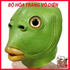 Mặt Nạ Silicon Ếch Xanh Trùm Đầu - Phụ Kiện Cosplay Vui Nhộn, Độc Đáo Cho Tiệc Halloween và Sự Kiện Giải Trí