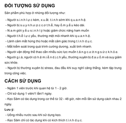 (Fullbox) Kẹo Sâm Vàng Spinach Malaysia - Viên Cứng Giàu Dinh Dưỡng, Đặc Sản Ngon Miệng Cho Sức Khỏe Từ Thiên Nhiên Chính hãng