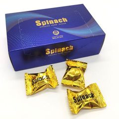 (Fullbox) Combo 10 Viên Kẹo Sâm Vàng Spinach Malaysia Hỗ Trợ Tăng Cường Sức Khỏe - Viên Cứng Dinh Dưỡng cho Cơ Thể Khỏe Mạnh Chính hãng