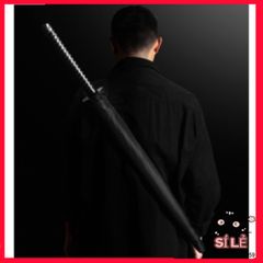 Ô Dù Katana Cán Giả Kiếm Nhật - Phong Cách Samurai Đen, Chống Nắng Mưa, Phụ Kiện Thời Trang Cá Tính, Duy Nhất và Sang Trọng