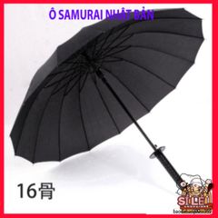 Ô Dù Katana Cán Giả Kiếm Nhật - Phong Cách Samurai Đen, Chống Nắng Mưa, Phụ Kiện Thời Trang Cá Tính, Duy Nhất và Sang Trọng