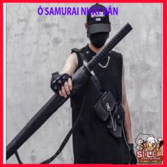 Ô Dù Katana Cán Giả Kiếm Nhật - Phong Cách Samurai Đen, Chống Nắng Mưa, Phụ Kiện Thời Trang Cá Tính, Duy Nhất và Sang Trọng