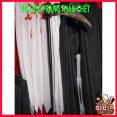 Lưỡi Hái Nhựa Thần Chết - Phụ Kiện Halloween Ma Quái, Trang Trí Tiệc Hóa Trang, Tạo Dáng Ấn Tượng 55cm, 1m, 1m45