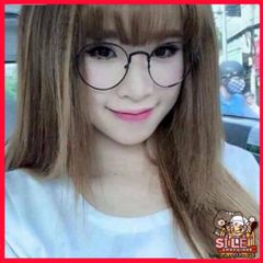 Mắt Kính Ngố Nobita - Kính Tròn Phong Cách Thầy Bói Thời Trang Nam Nữ - Phụ Kiện Kiểu Dáng Hàn Quốc Kèm Kẹp Tóc Xinh Đẹp